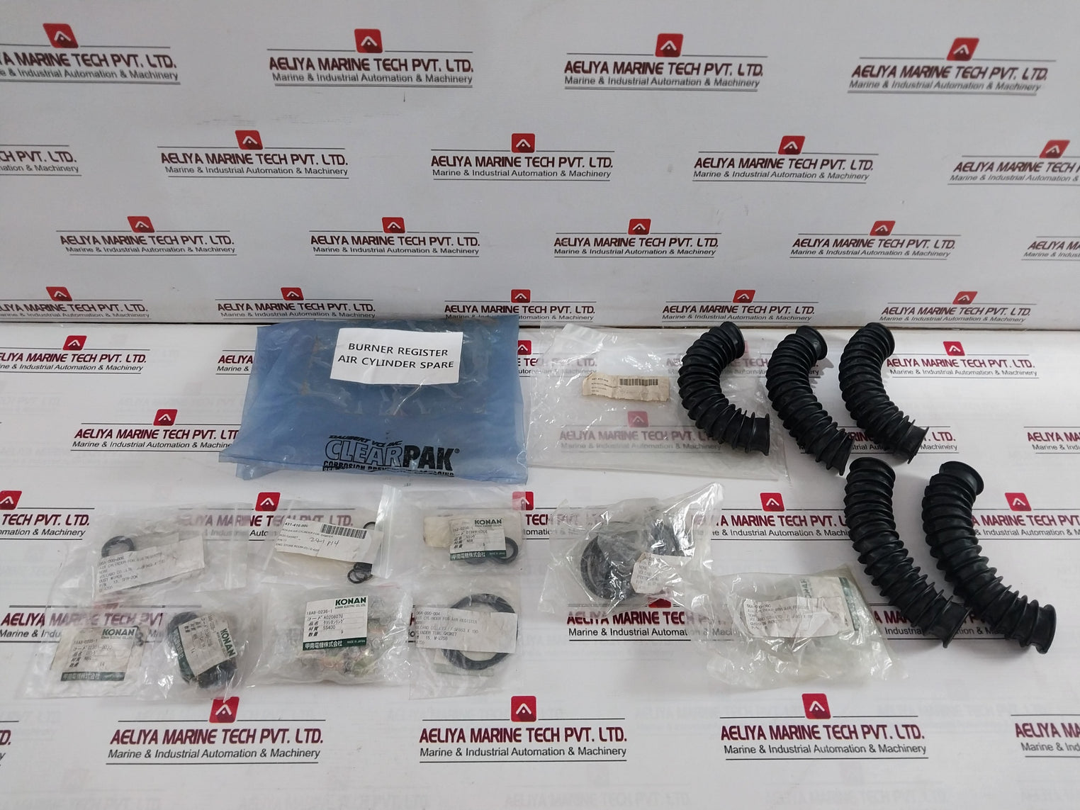 Konan Electric 23 Cushion Ring O Ring Gasket Kit Ss400