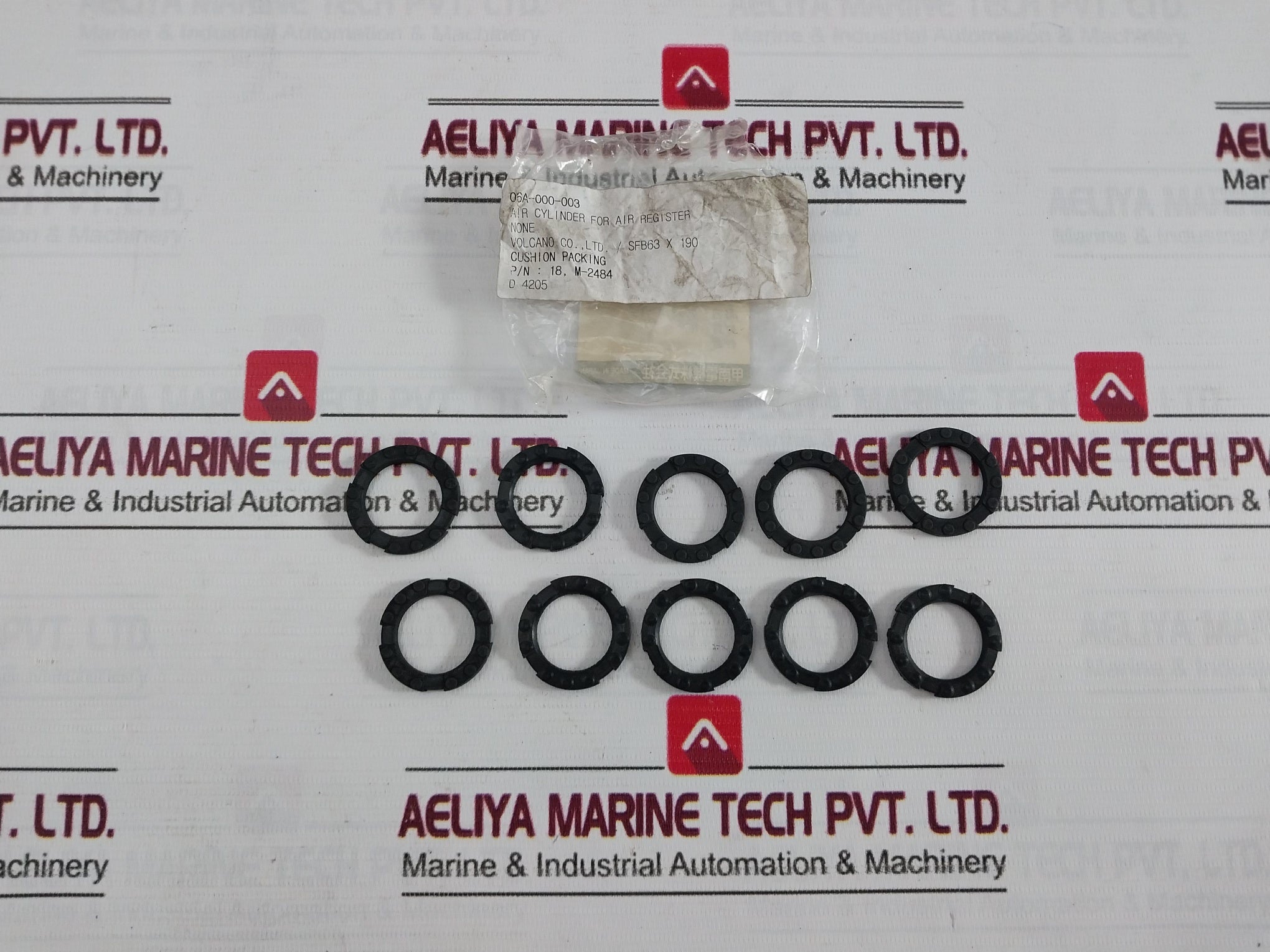 Konan Electric 23 Cushion Ring O Ring Gasket Kit Ss400