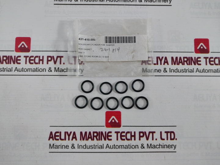 Konan Electric 23 Cushion Ring O Ring Gasket Kit Ss400