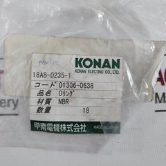 Konan Electric 23 Cushion Ring O Ring Gasket Kit Ss400