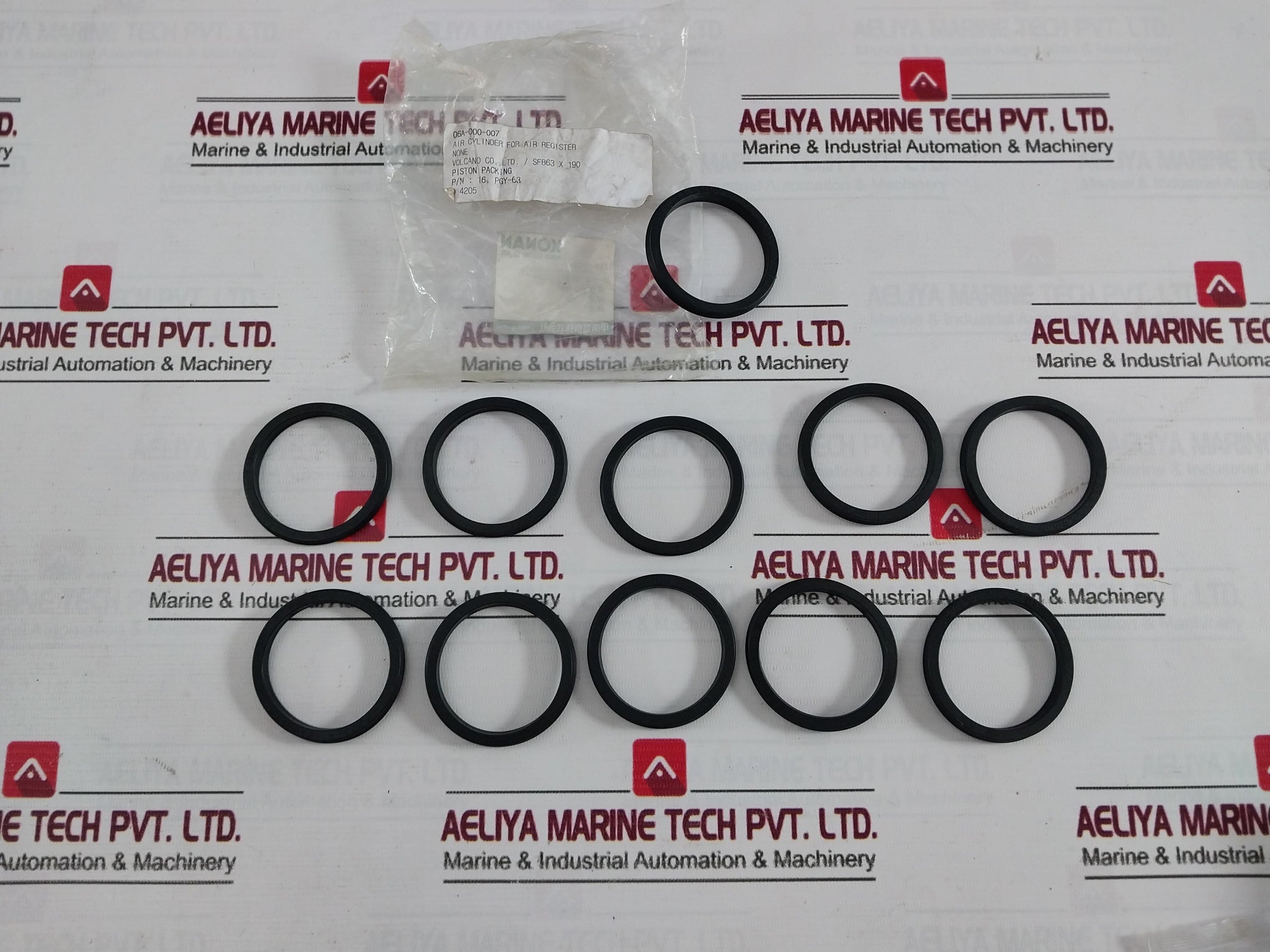 Konan Electric 23 Cushion Ring O Ring Gasket Kit Ss400