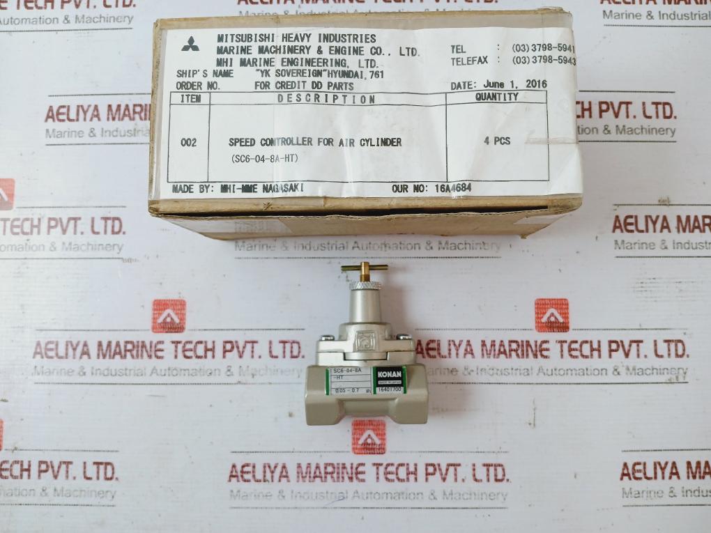 Konan Sc6-04-8A-ht Flow Control Valve 0.05-0.7Mpa 12H-000-008