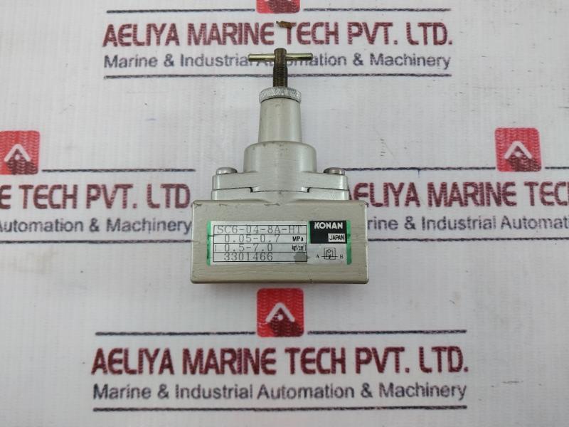 Konan Sc6-04-8A-ht Flow Control Valve, 0.05-0.7Mpa