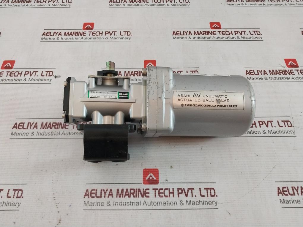 Konan Ta2A-0402R-00 Pneumatic Actuated Ball Valve 0.4-0.7 Mpa 0Tj-000-01U