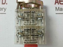 Koncar 1Tp 22 Control Switch 660V~ 10A
