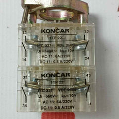 Koncar 1Tp 22 Control Switch 660V~ 10A