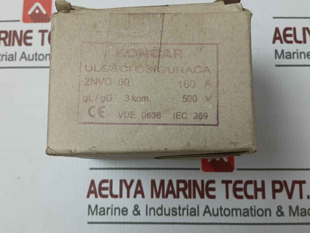Koncar 2Nvo 00 Fuse Link 160A 500Vac