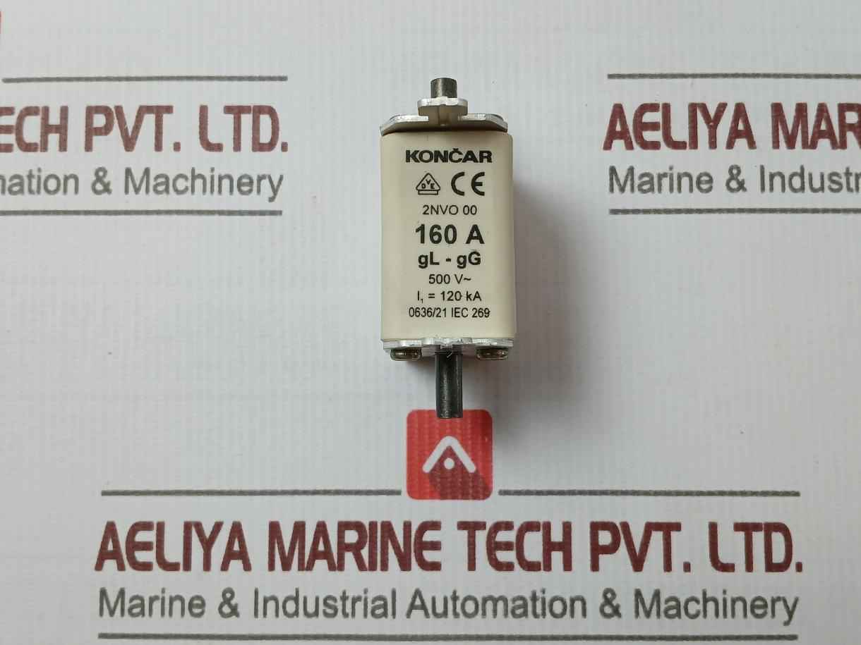 Koncar 2Nvo 00 Fuse Link 160A 500Vac