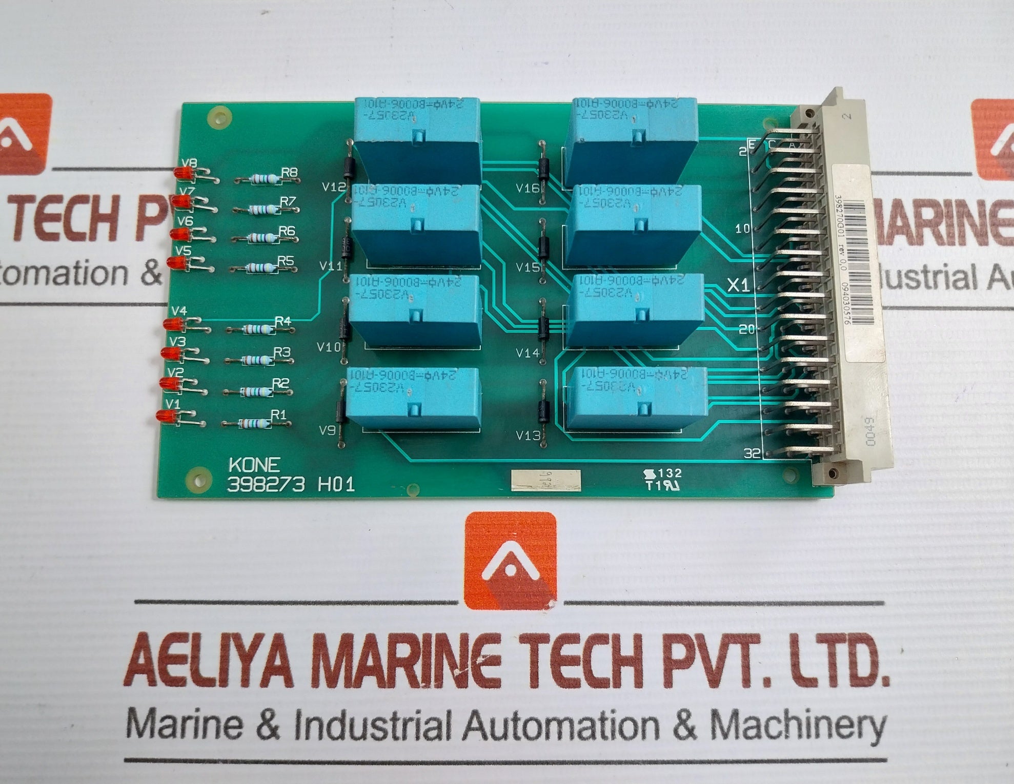 Kone-Pcb-Card-Rev-0-0-398270g01-398273-H01-1