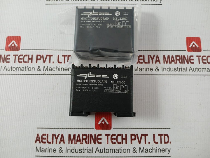 Kone 250V 40-60Hz Motor Thermal Protection Device Msl220C