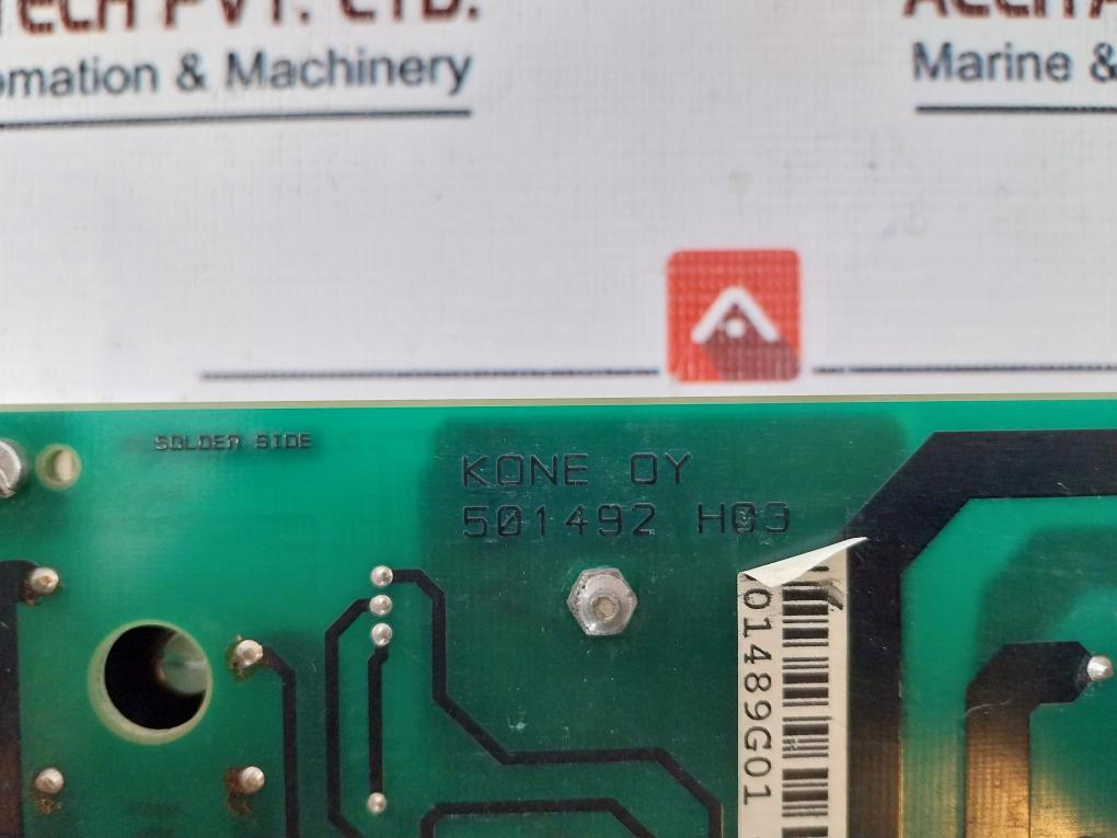 Kone 501489G01 PCB Rectifier Unit 501492 H03