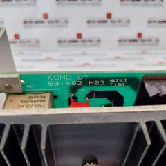 Kone 501489G01 PCB Rectifier Unit 501492 H03