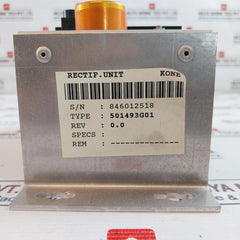 Kone 501492 H03 Pcb Rectifier Unit 501493G01