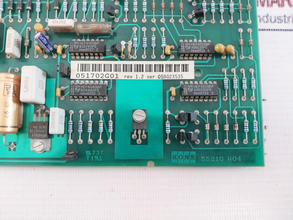 Kone 55210 H04 Printed Circuit Board Rev 1.2