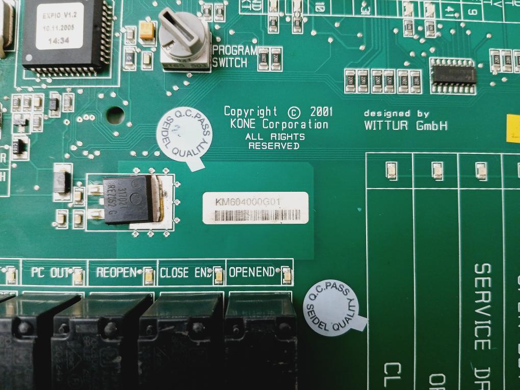 Kone 604003H01 Printed Circuit Board
