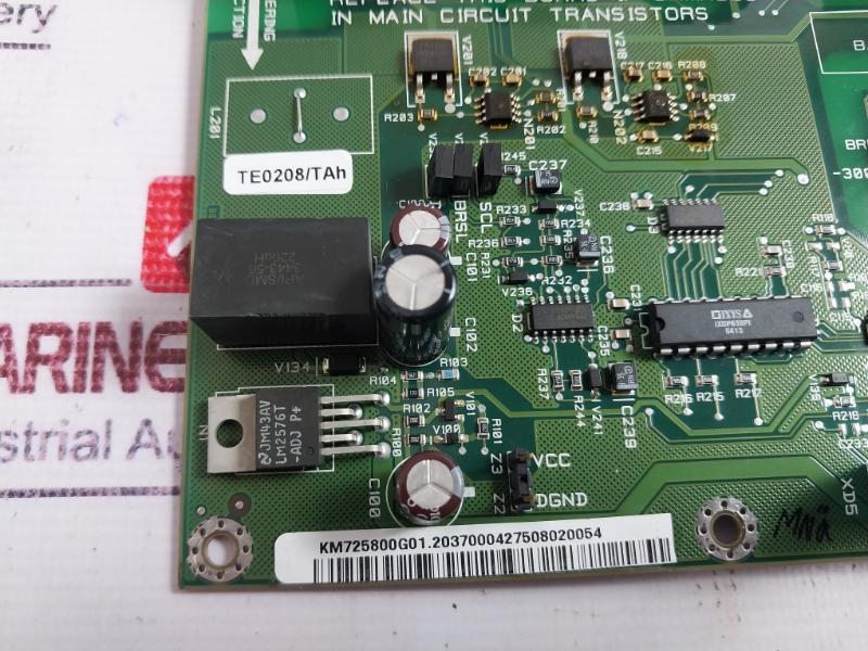 Kone 725803 H01 V3f25 Inverter Board Km725800g01