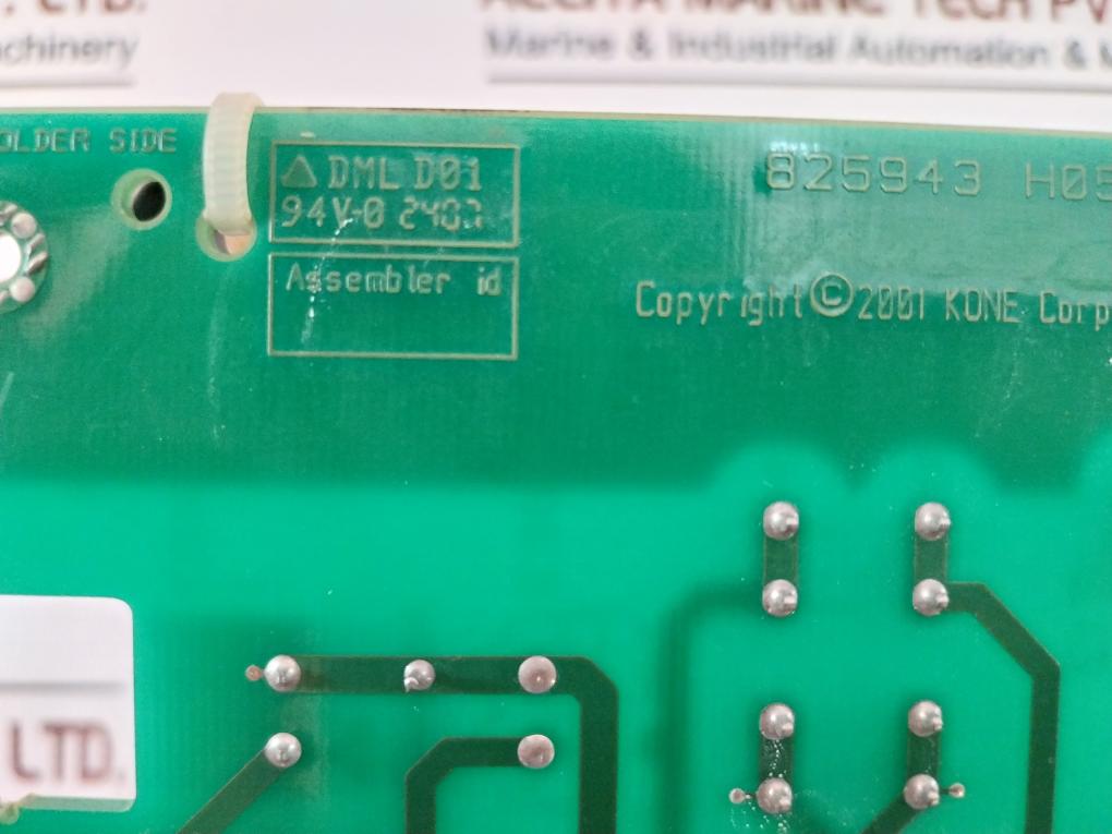 Kone 825943 H05 Printed Circuit Board