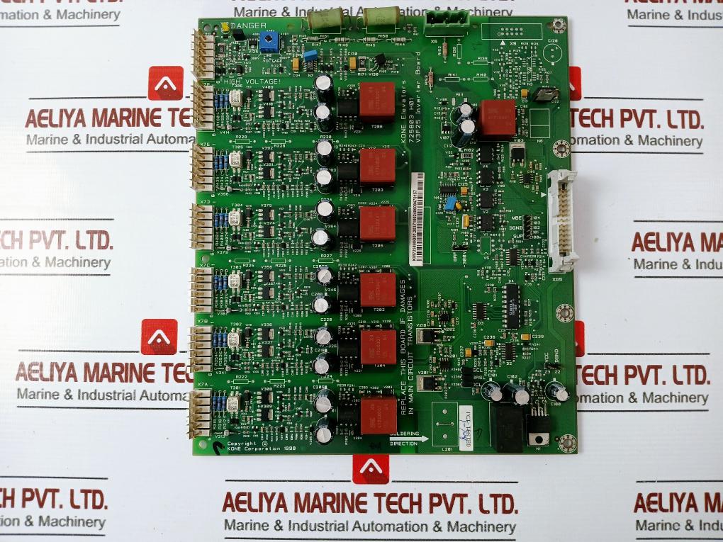 Kone Elevator Km725800g01 V3f25 Inverter Board