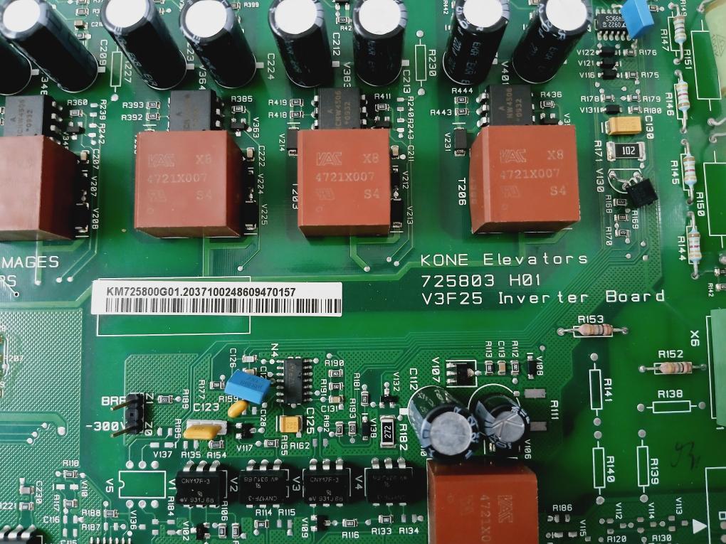 Kone Elevator Km725800g01 V3f25 Inverter Board