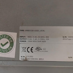 Kone Inverter Ac Drive Input 400V 50-60Hz Km997159+Gsse_Local 40A