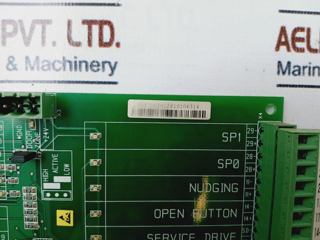 Kone Km604000G01 Printed Circuit Board E244557