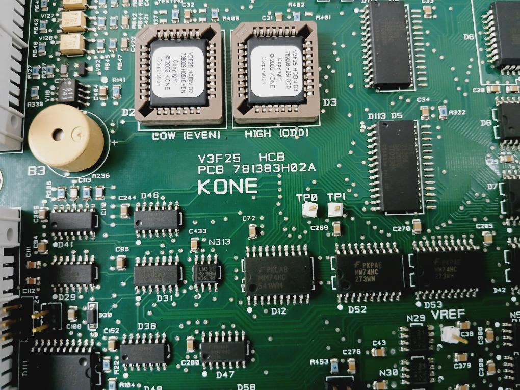 Kone Km781380g01 V3f25 Hcb Pcb 781383h02a