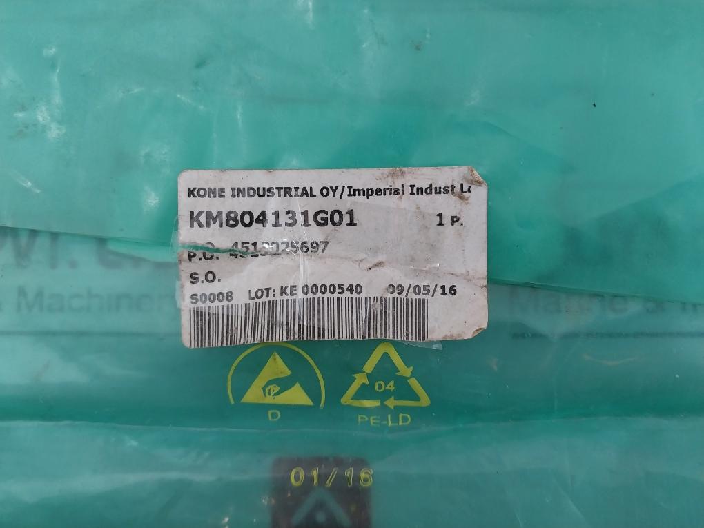 Kone Km804131G01 Cabin Emergency Lighting Board 801093H04 561.01.70.075 Set