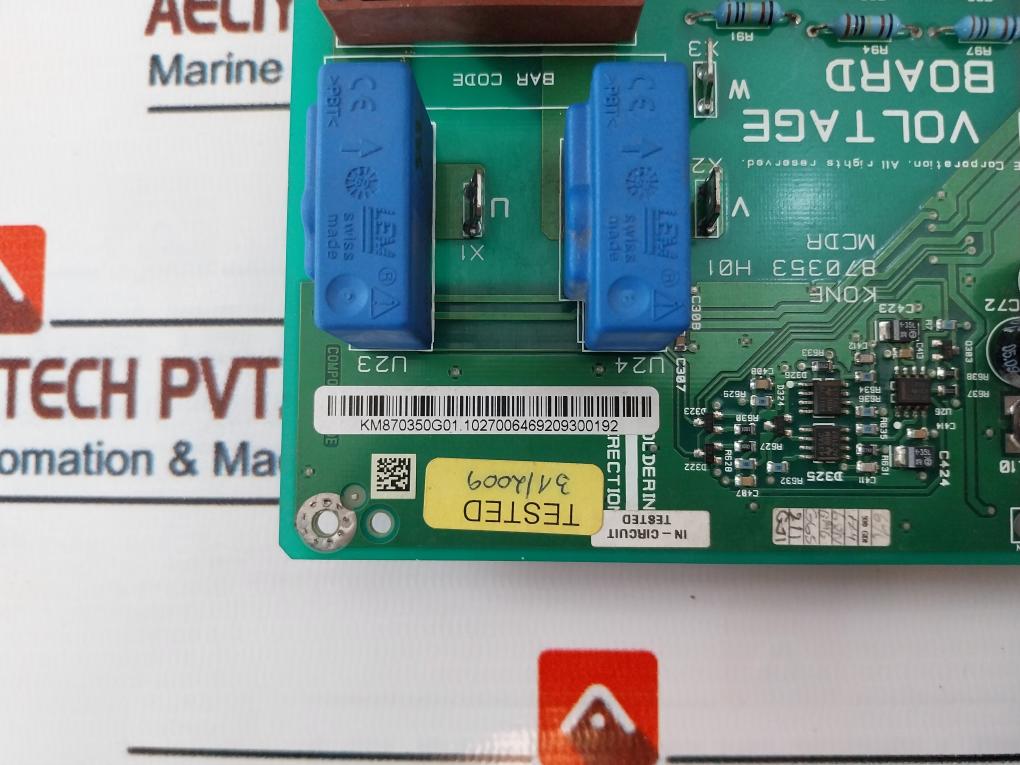Kone Km870350G01 870353 H01 High Voltage On Board
