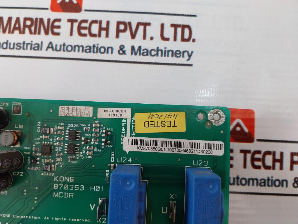 Kone Km870350G01 High Voltage On Board 870353 H01