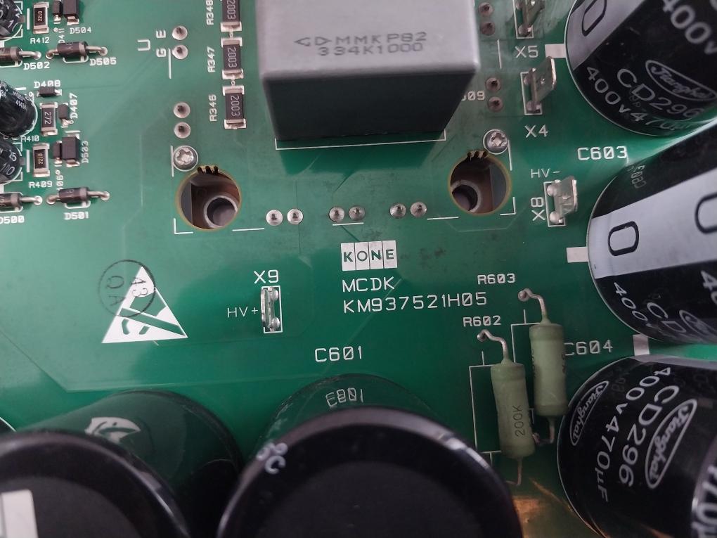 Kone Km937521H05 High Voltage On Board 94V