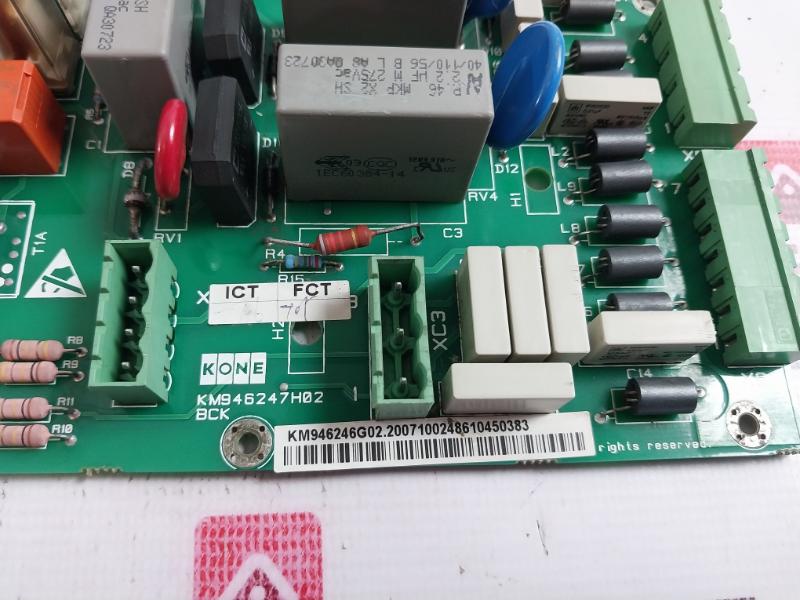 Kone Km946247h02 Bck Elevator Pc Board Module Printed Circuit 94v-0