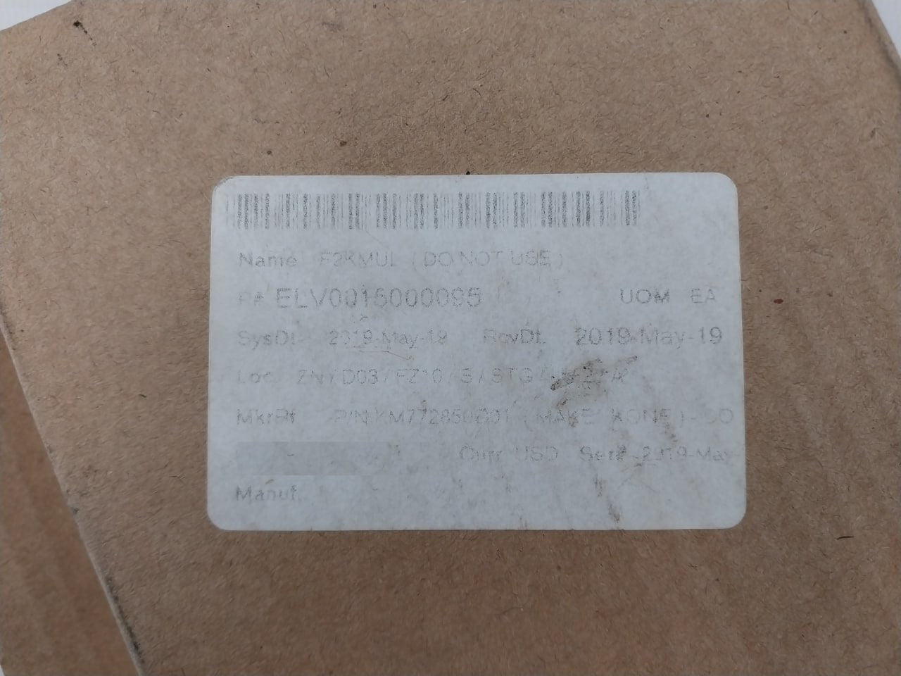 Kone Km981829H03 Printed Circuit Board 4526256257