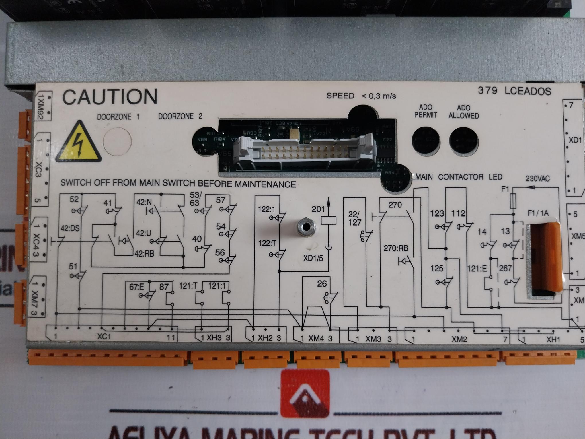 Kone Lce Ados 379 Safety Circuit Board 760383 H01