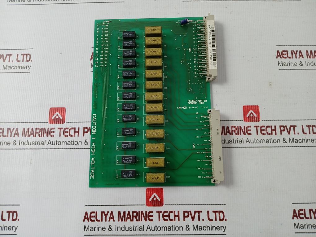 Kone Opto-isolator Digital Input Pcb Module 376637 H09 Revision 3.1