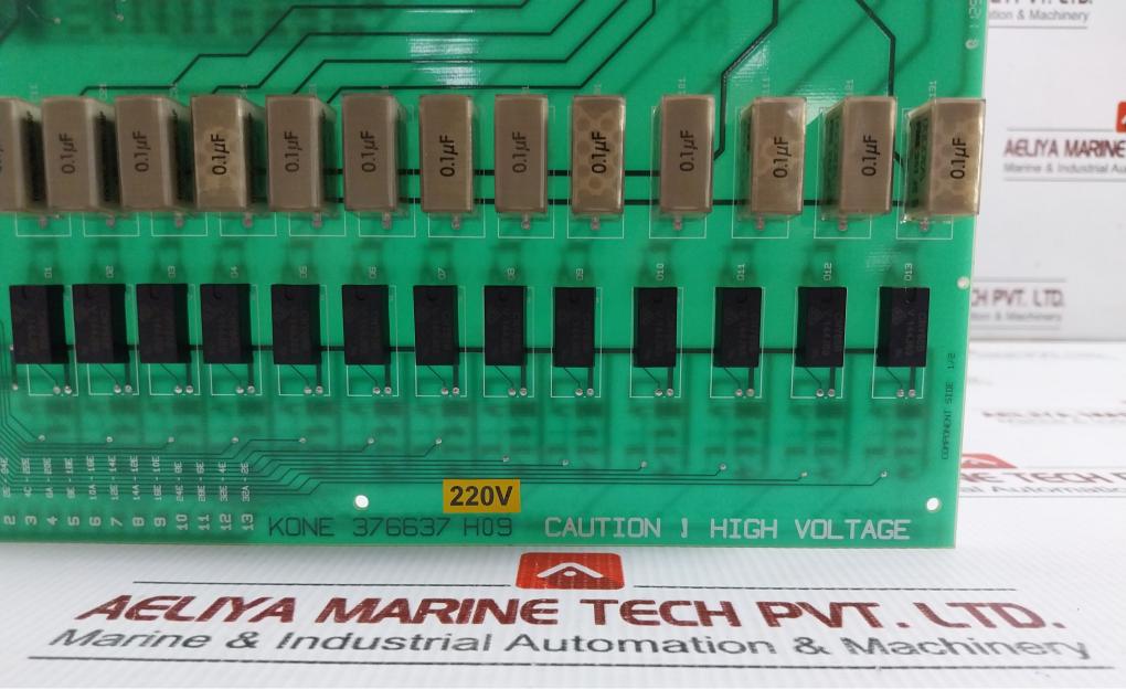 Kone Opto-isolator Interface Pcb Module 376637 H09