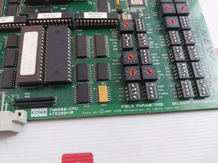 Kone Tms600/Cpu Printed Circuit Board 476203G01