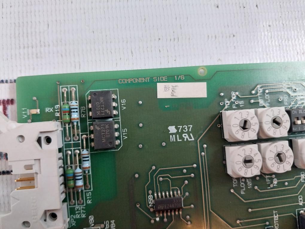 Kone Tms600/Cpu Printed Circuit Board 476203G01 Rev: 2.4