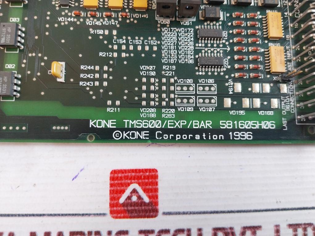 Kone Tms600/Exp/Bar Pc Expansion Card 581605H06 Rev 1.4