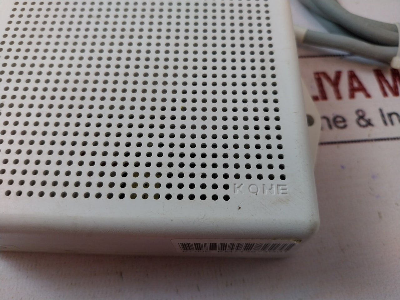 Kone Km713873G01 Alarm Bell,Cable