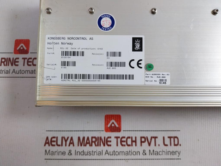 Kongsberg-Rev-E3-6200355-8100154-Remote-Digital-Input-Module-Rdi-32-209459-9
