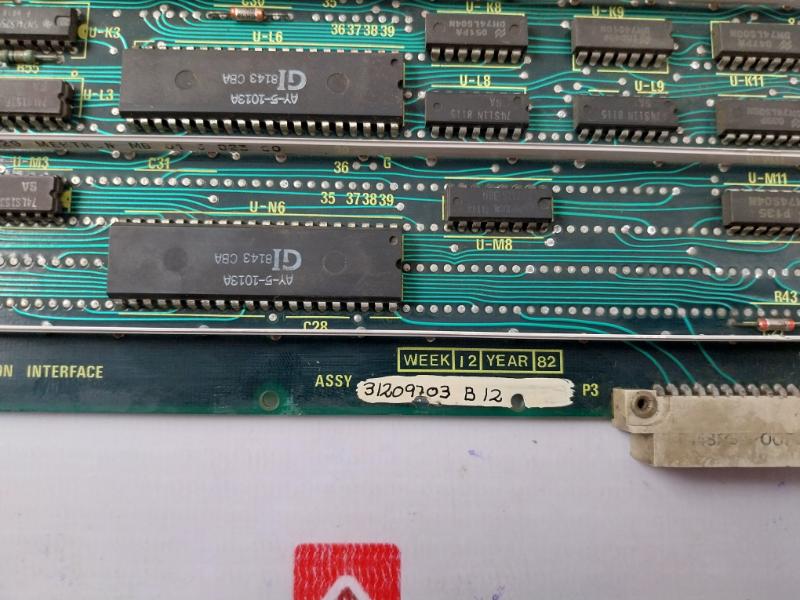 KONGSBERG 31209125B Communication Interface Printed Circuit Board 31209703 B/2