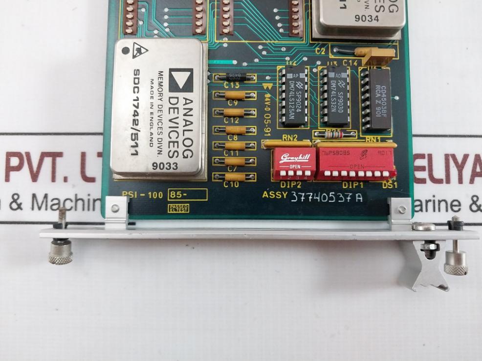 Kongsberg 37740537A Printed Circuit Board Psi-100-2C, Psi-100 85