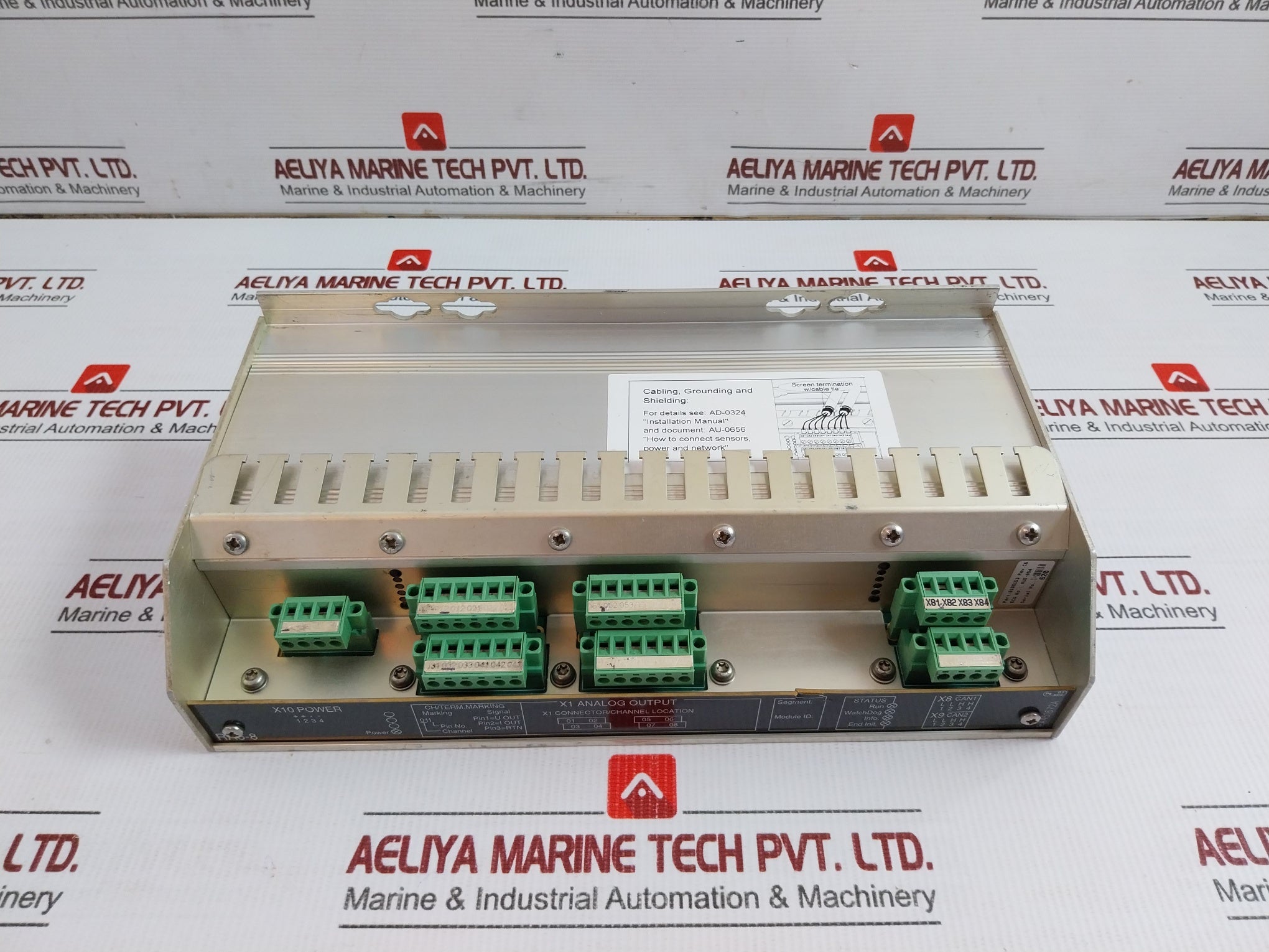 Kongsberg 8100153 Remote Analog Output Module Rao-8