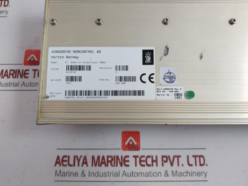 Kongsberg Control Module 8100181