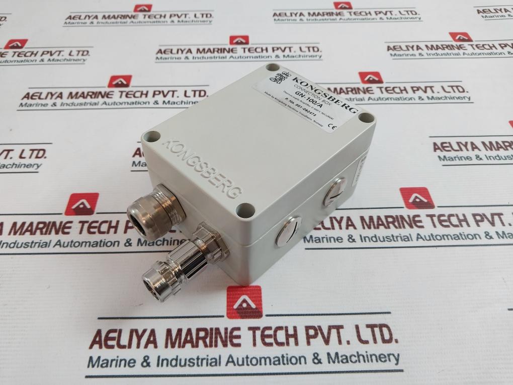 Kongsberg Gn-100/A Thermocouple Amplifier 0-600°C Nicr/Nial