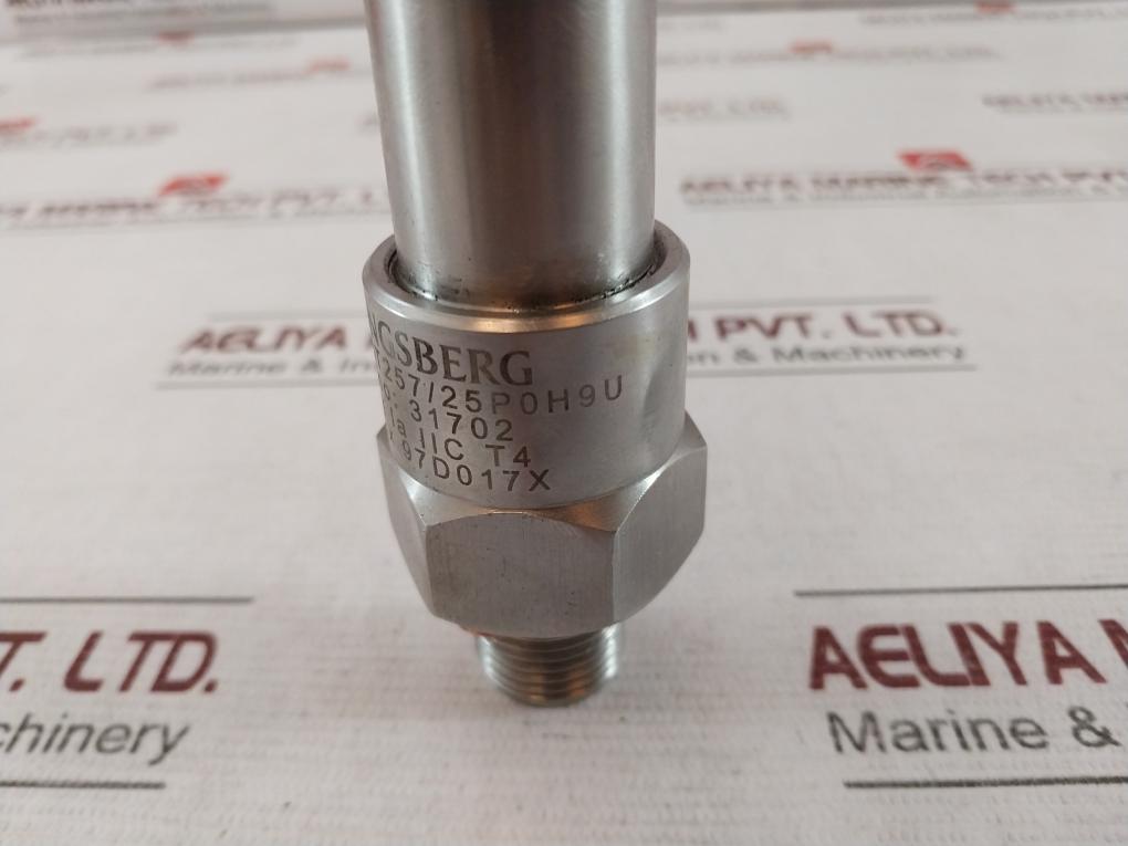 Kongsberg Gt257/25P0H9U Pressure Transmitter 25Bar 97D017X Aisi316
