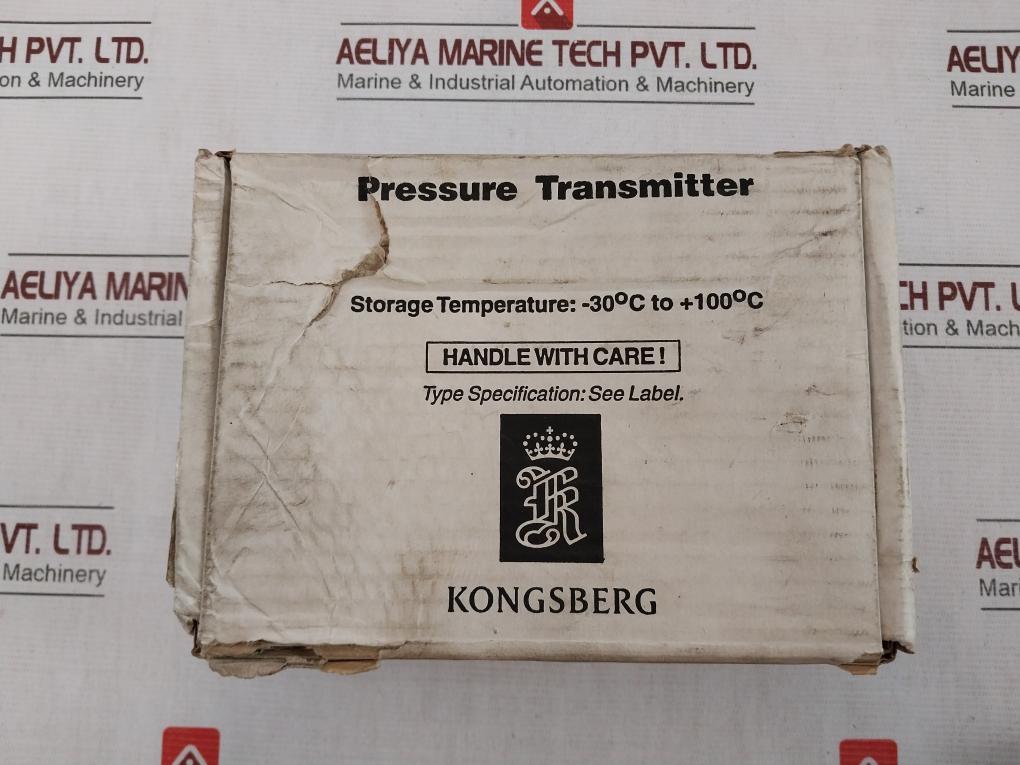 Kongsberg Gt257/25P0H9U Pressure Transmitter 25Bar 97D017X Aisi316