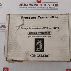 Kongsberg Gt257/25P0H9U Pressure Transmitter 25Bar 97D017X Aisi316