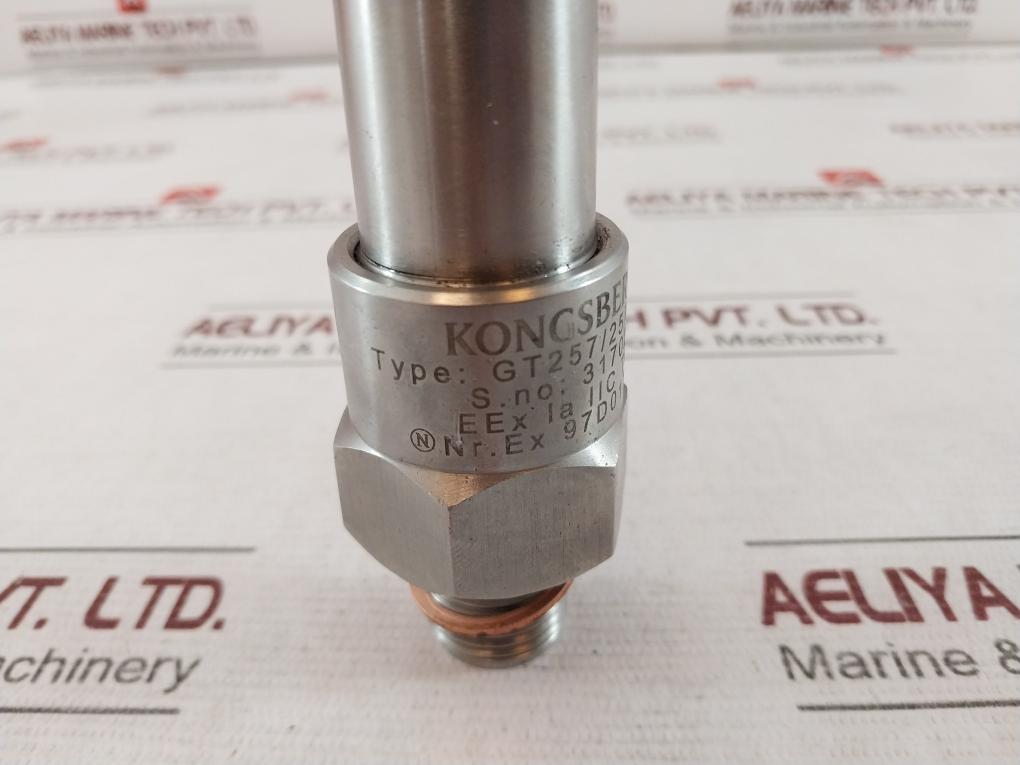 Kongsberg Gt257/25P0H9U Pressure Transmitter 25Bar 97D017X Aisi316