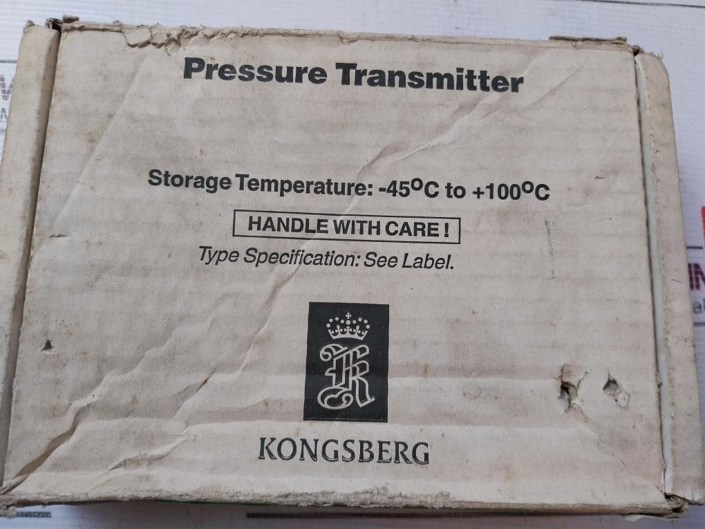 Kongsberg Gt300C2G2.5V Pressure Transmitter